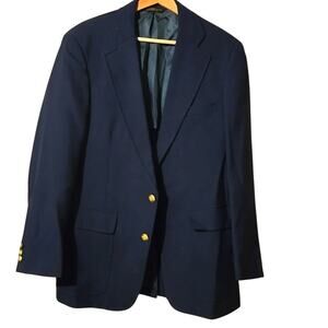 Classic Black Blazer by Larry Rubin’s – Tailored in USA 0149